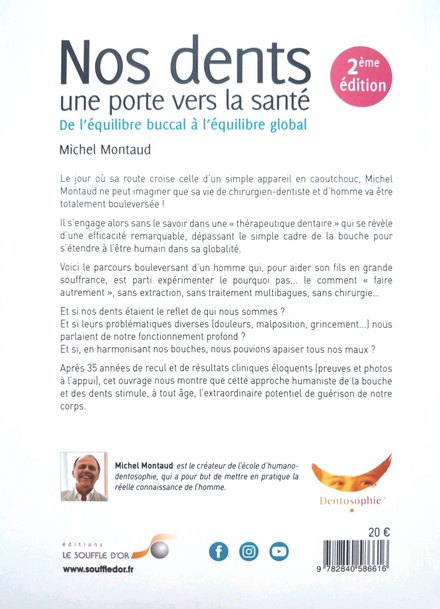Our Teeth, a Gateway to Health — back cover of the 2nd edition
